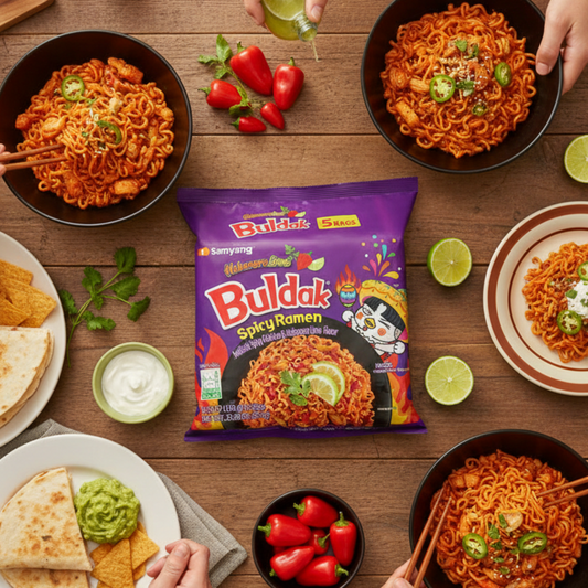 5 db Buldak Habanero-Lime Csirkés Ramen tészta