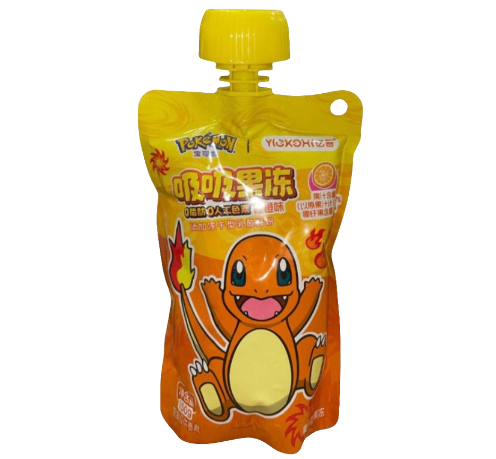 Yizhi Pokémon Folyékony Narancs Ízű Zselé 150g
