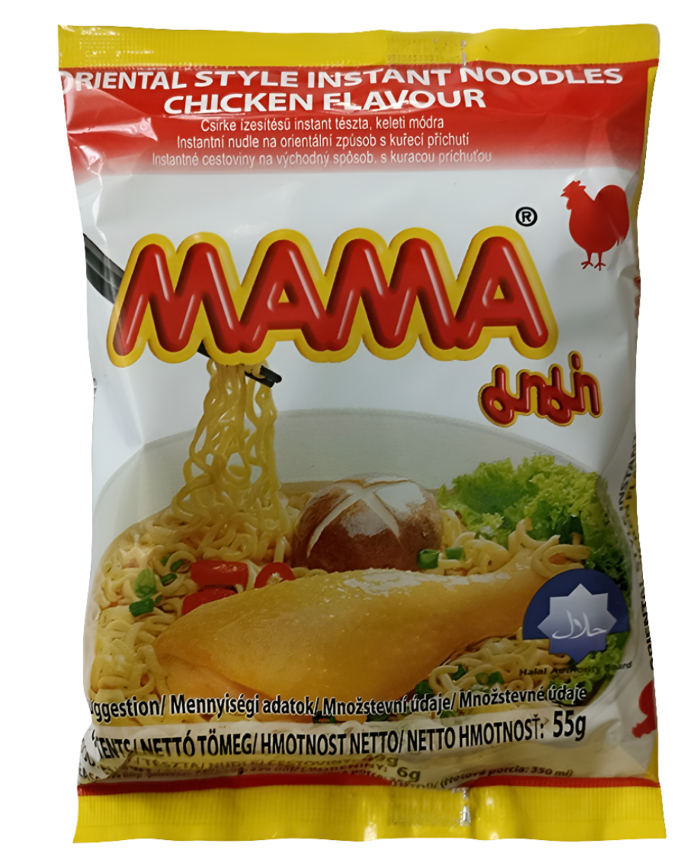 Mama Oriental Instant Csirke ízű leves. 55g