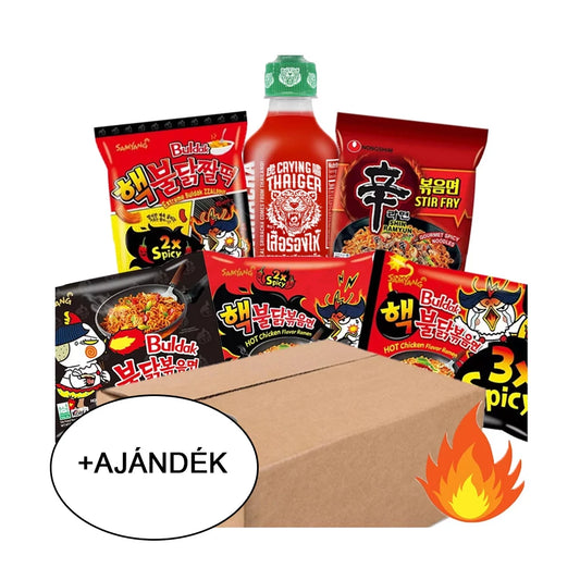 Ázsiai csípős kóstoló csomag - HOT!