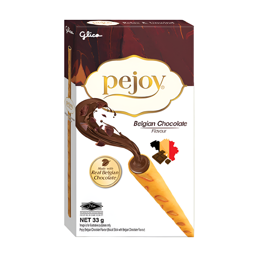 Glico Pejoy Belga csokoládé ízű ropi