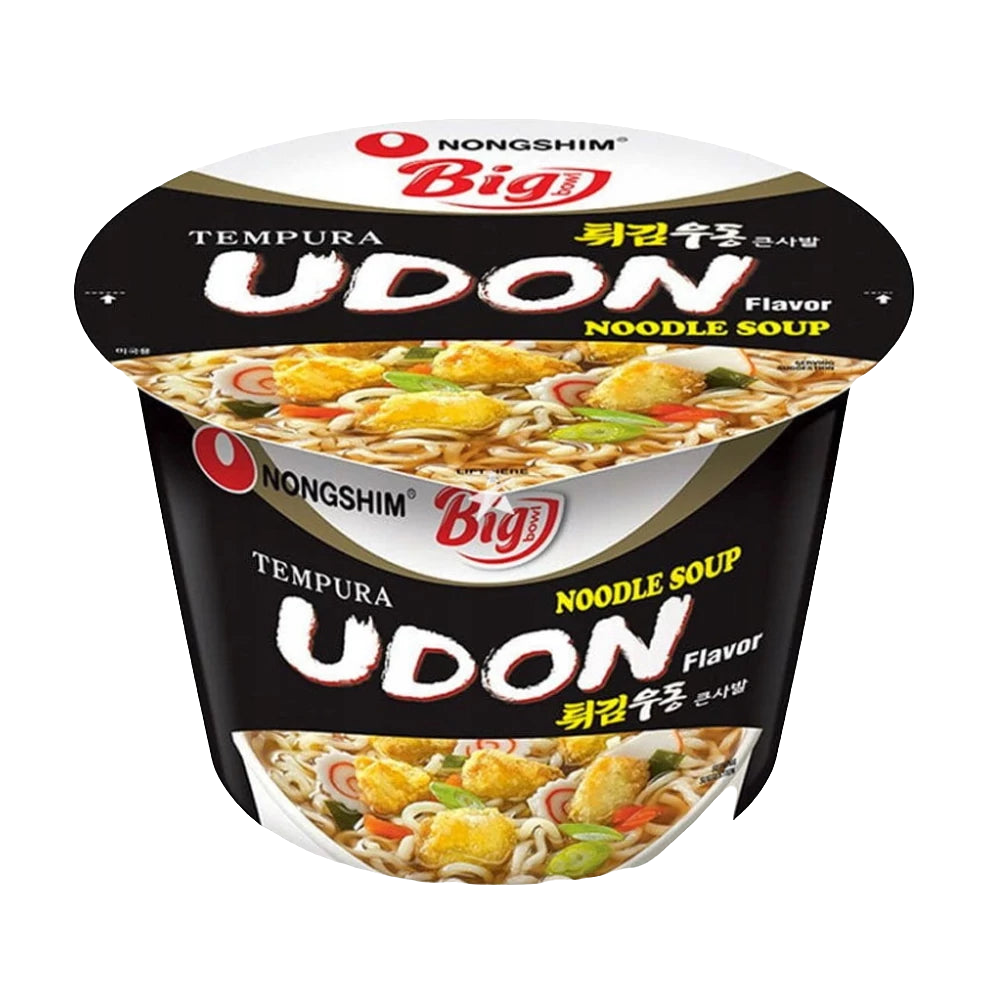 Nongshim Big Bowl Tempura Udon tészta, 111g