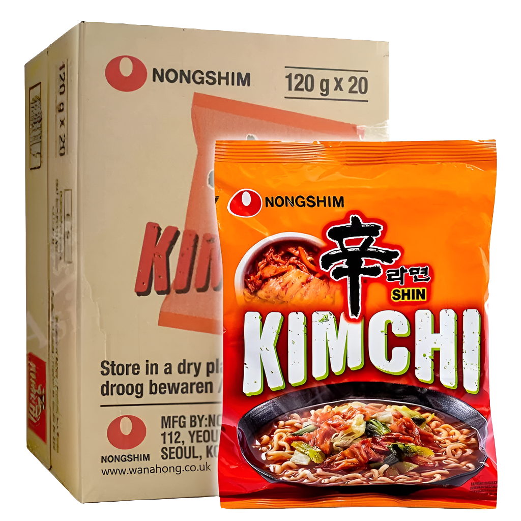 20 db NONGSHIM KIMCHI BOX INSTANT TÉSZTALEVES 120GR