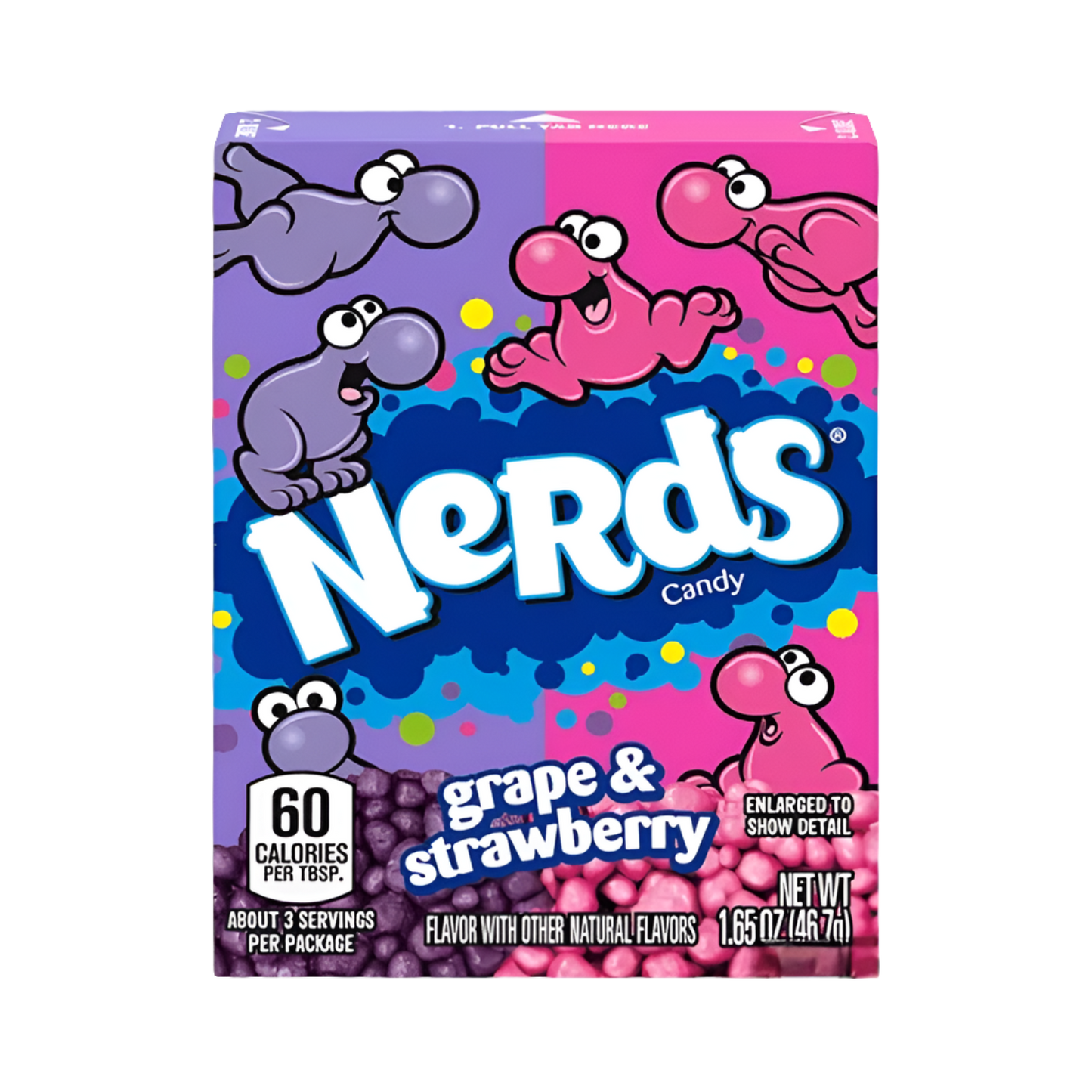 Nerds szőlő-eper ízű cukorka