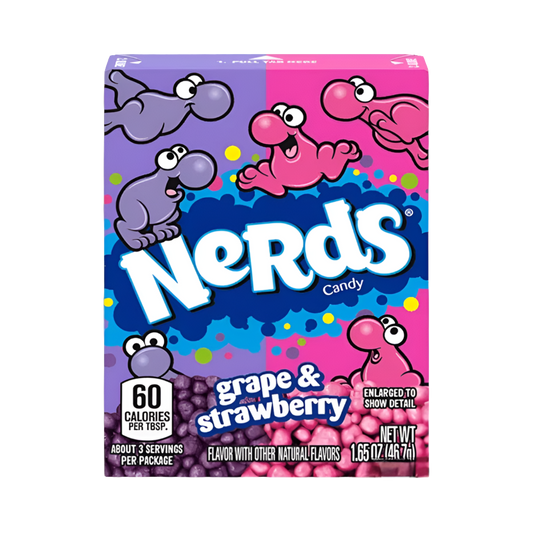 Nerds grape-strawberry flavored candy