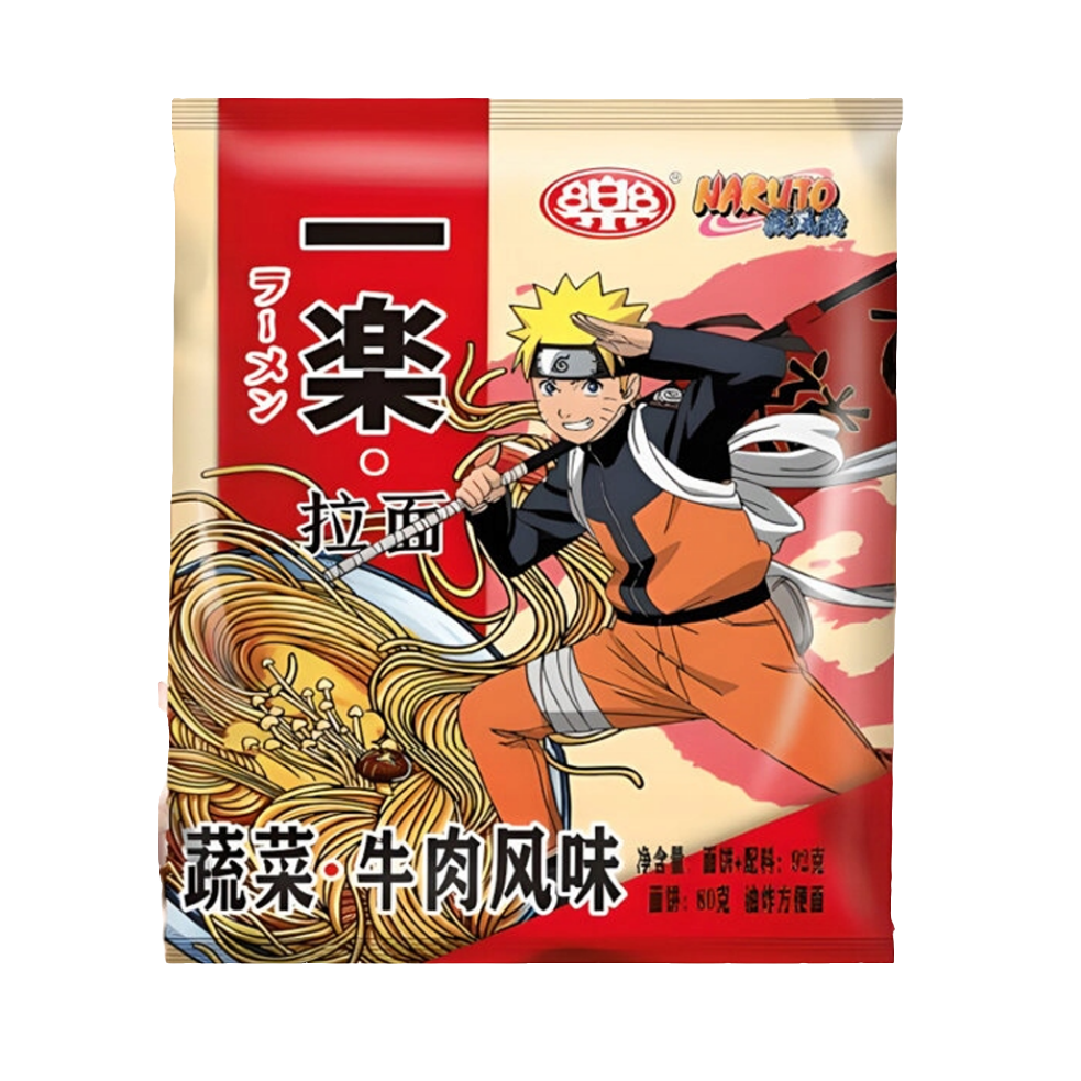 Yile Naruto Marhahúsos és Zöldséges Instant Ramen 92g