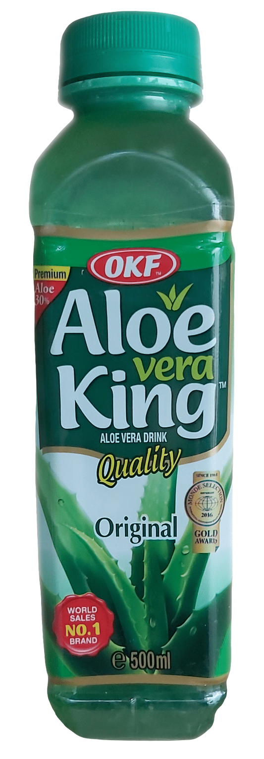 OKF Aloe Vera King Oringinal aloe vera darabokkal 0,5l