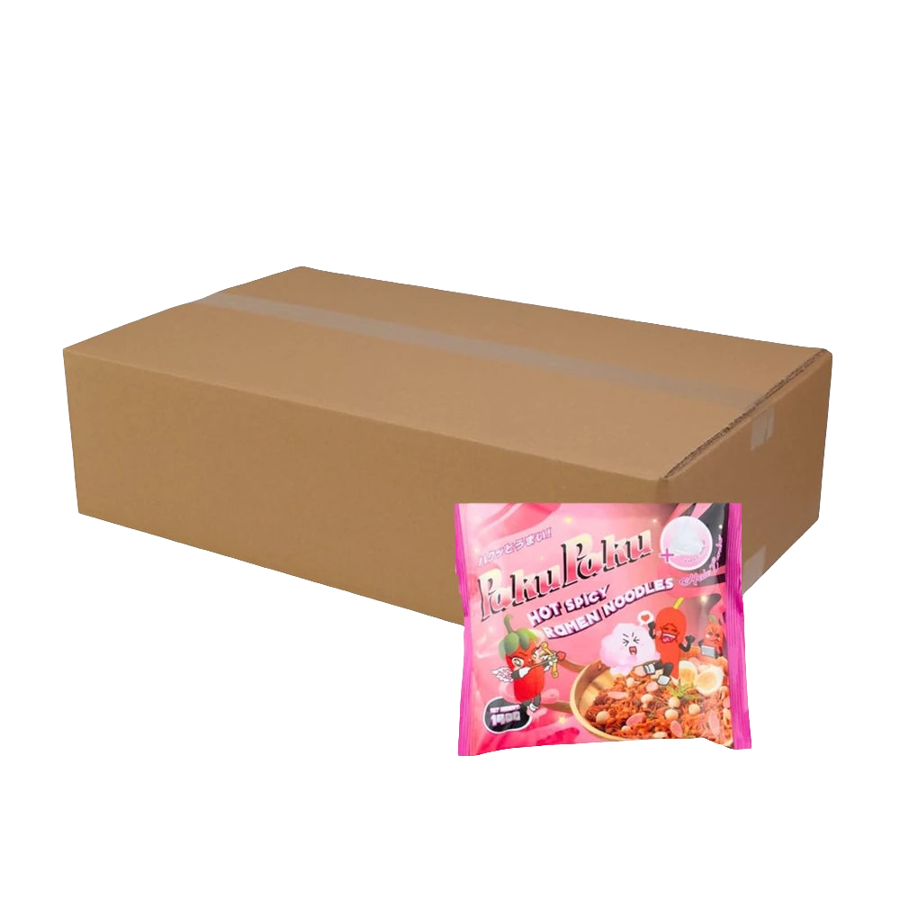 20 db PakuPaku Halo Carbo Carbonára ízű csípős Ramen tészta, 140g