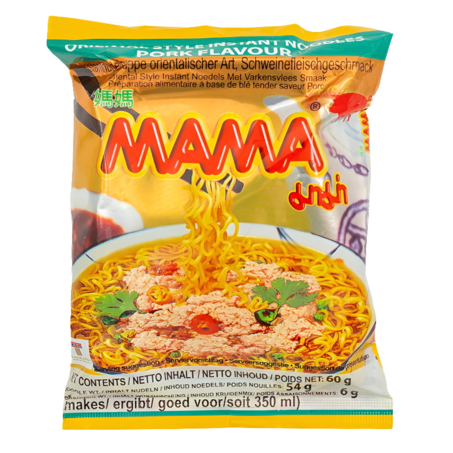 Mama Oriental Style Instant Tészta – Sertés Ízű