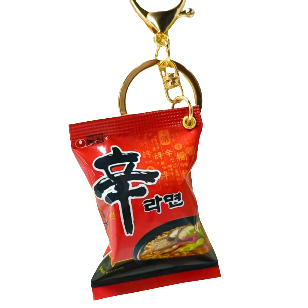 Nongshim Shin Ramyun kulcstartó