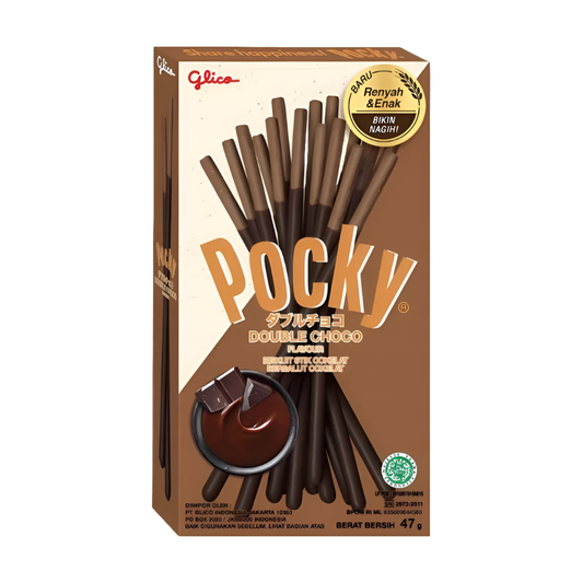 Glico dublă ciocolată pocky