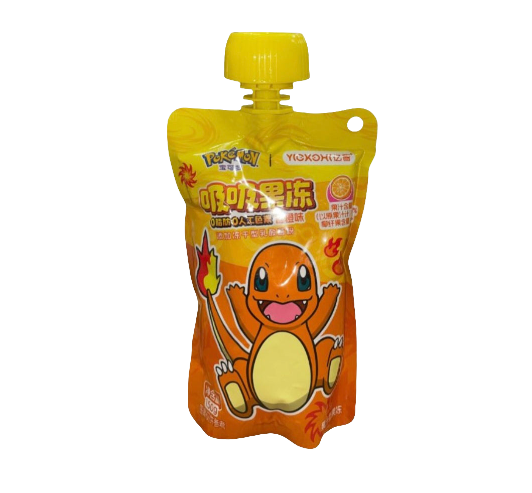 Yizhi Pokémon Liquid Orange Flavored Jelly 150g