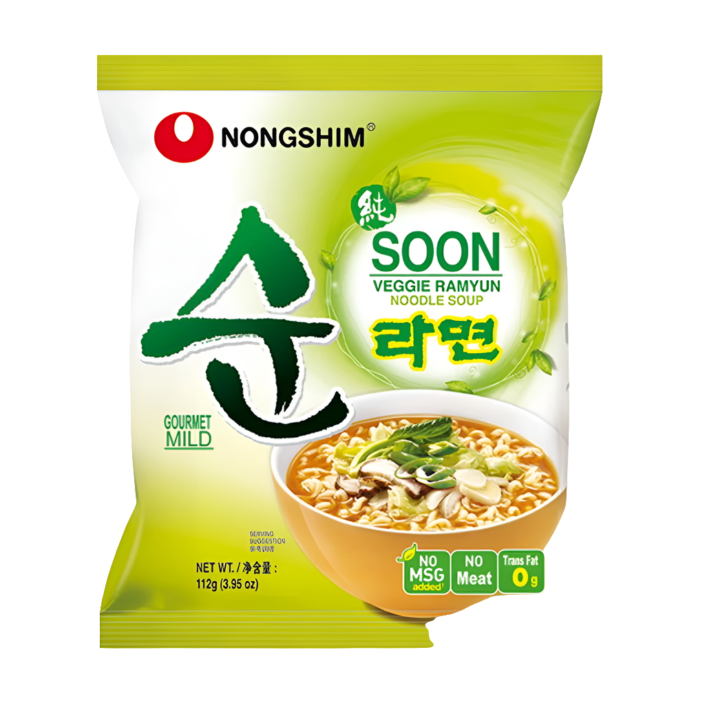 Supă vegetariană Nongshim Soon Ramyun 112g