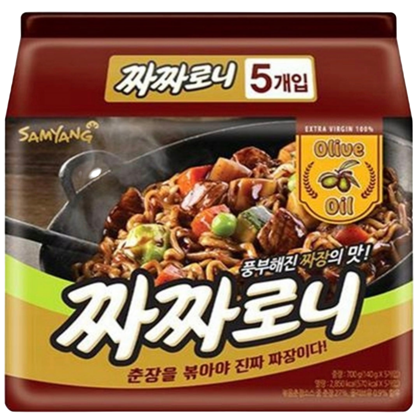 5db Samyang Extra Szűz Oliva Olajos tészta