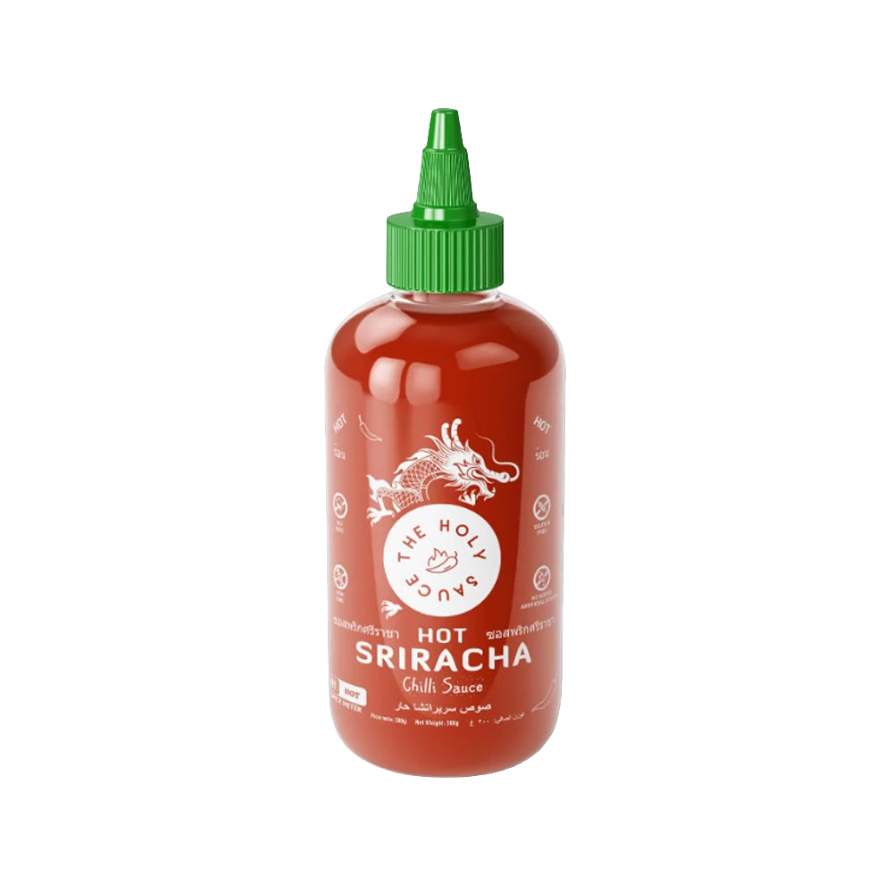 Sos chili vegan Sriracha The Holy Sauce fără gluten 300g