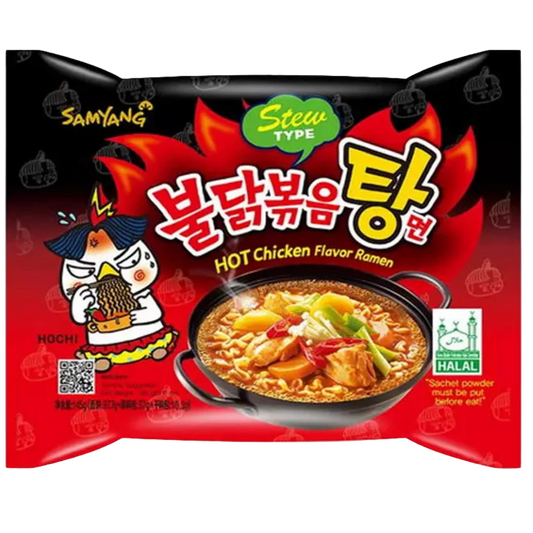 Buldak Csípős Csirkepörkölt tészta