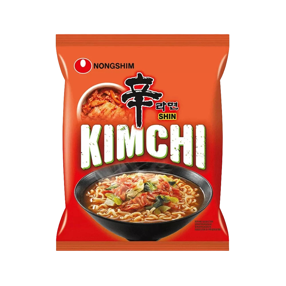 Kimchi Ízesítésű Instant Tészta, 120gr (Nongshim)