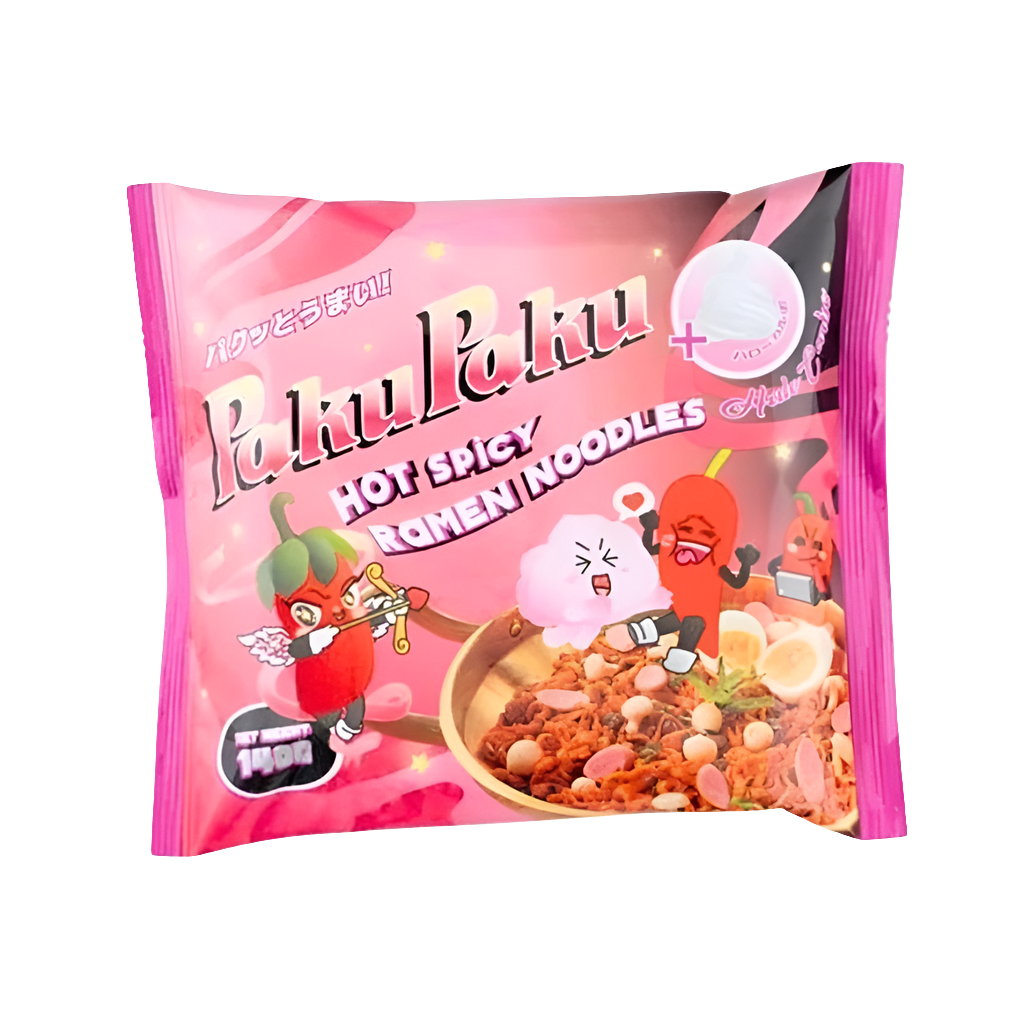 PakuPaku Halo Carbo Carbonara csípős Ramen tészta
