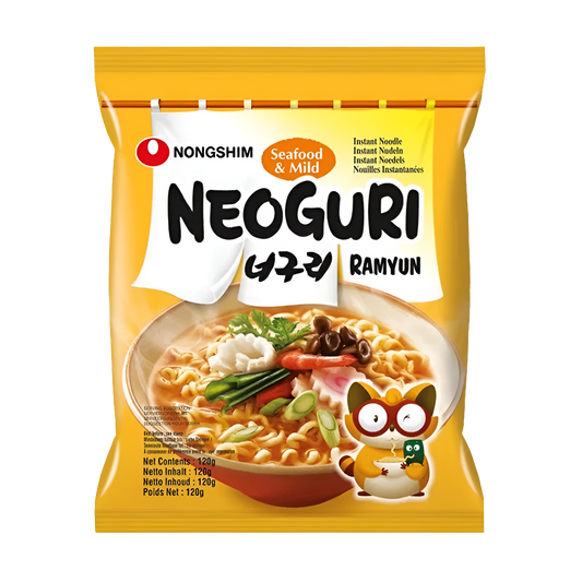 Nongshim Neoguri Ramyun Enyhén Csípős Instant Tésztaleves 120 g