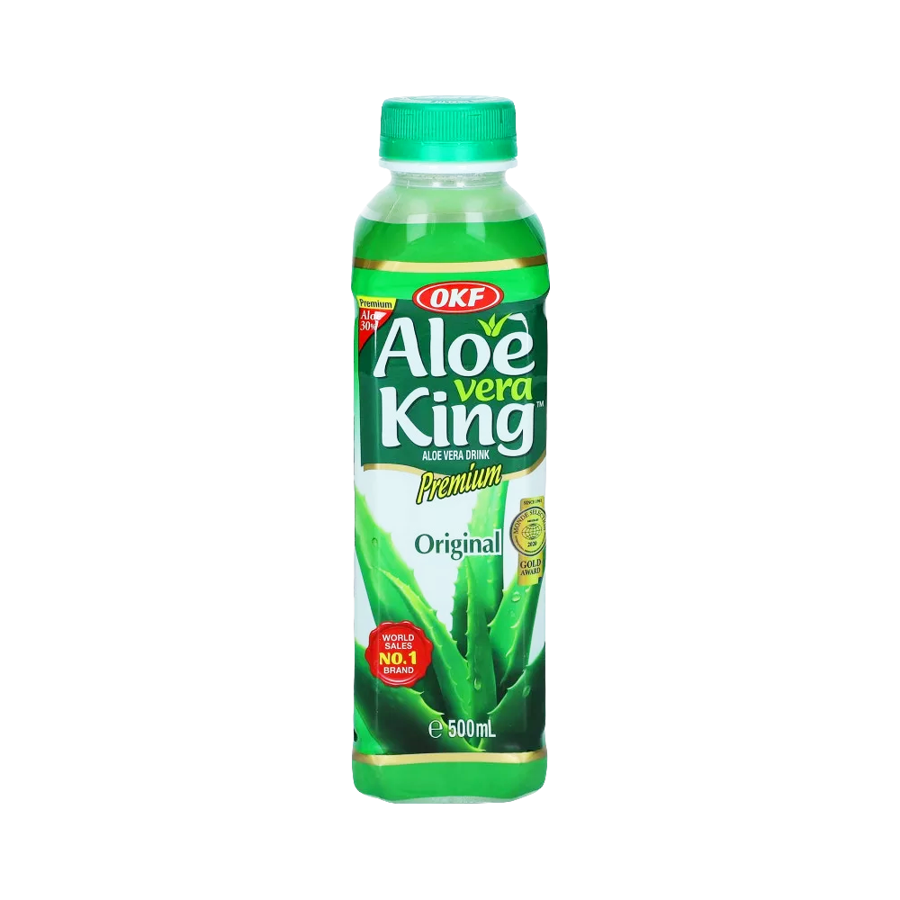 OKF Aloe Vera King Oringinal aloe vera darabokkal 0,5l