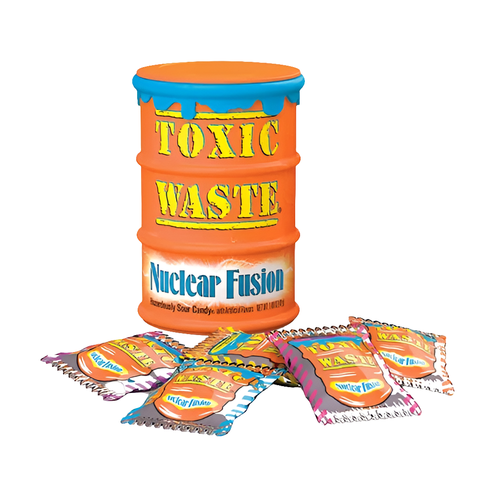 Toxic Waste narancssárga dobozos cukorkák 42g