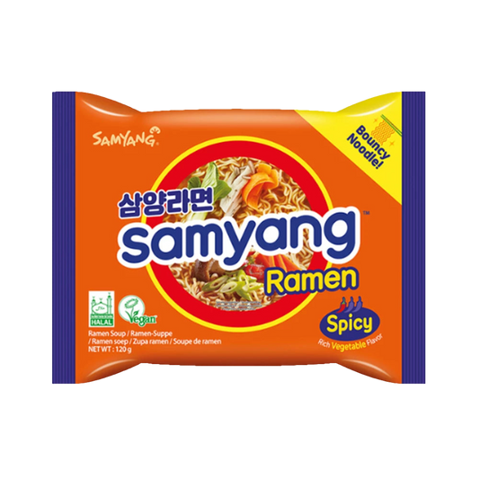 Samyang vegán csípős ramen 120g