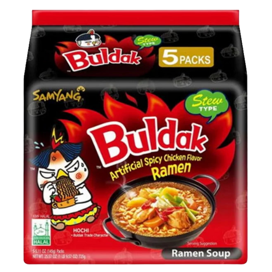 5 db Buldak Csípős Csirkepörkölt tészta