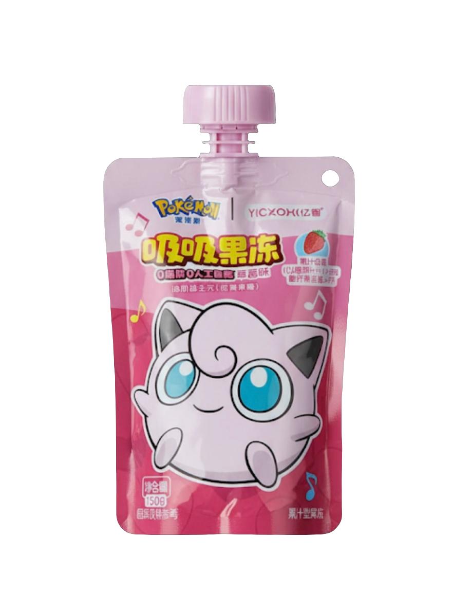 Yizhi Pokémon Folyékony Eper Ízű Zselé 150g