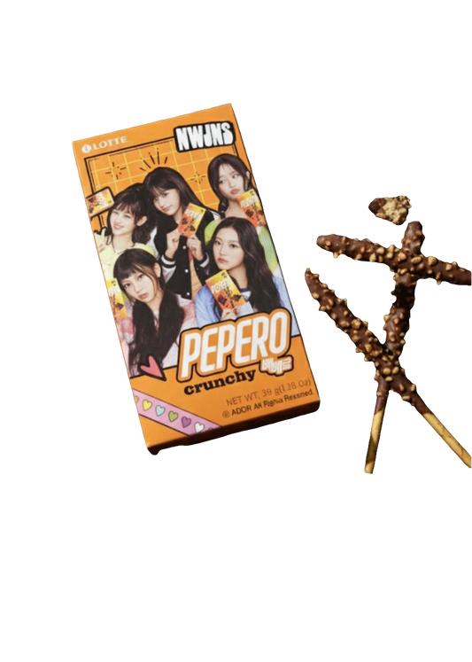 Lotte Pepero Crunchy - New Jeans Limitált Kiadás (39g)