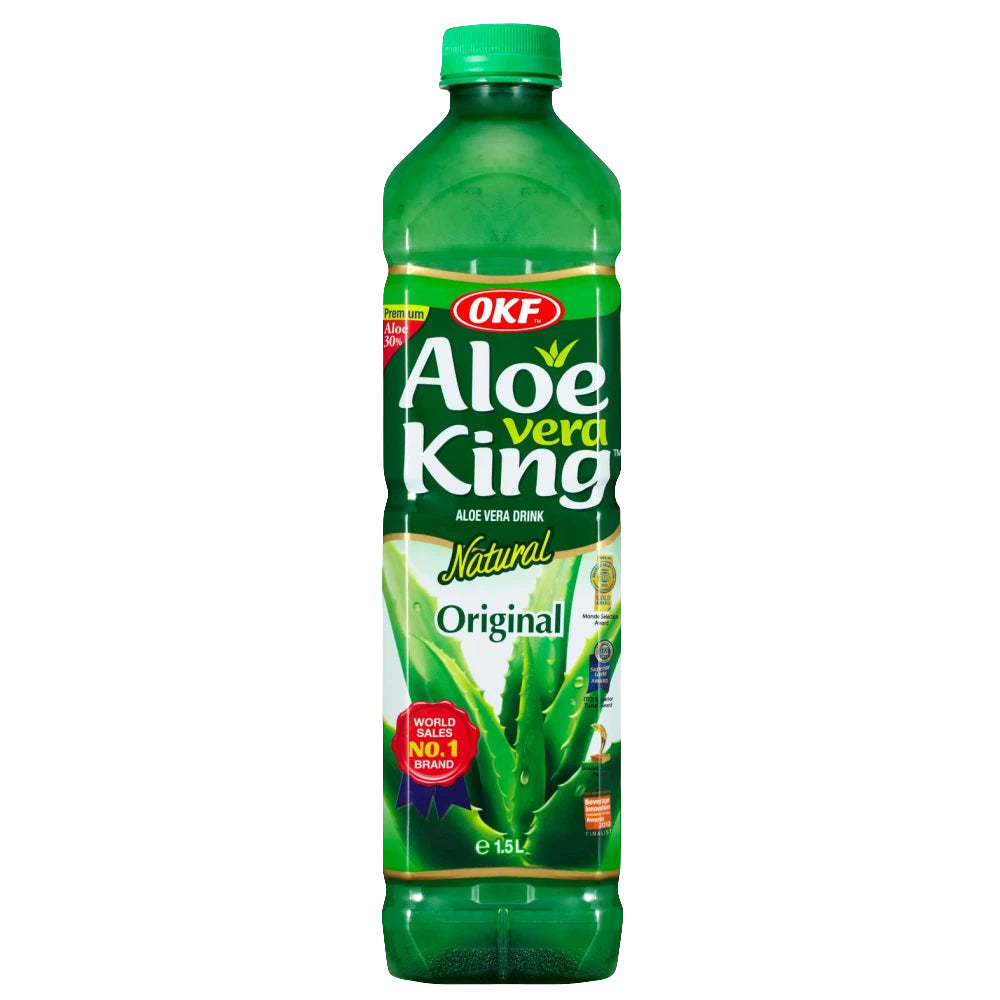 OKF Aloe Vera King Oringinal aloe vera darabokkal 1,5l