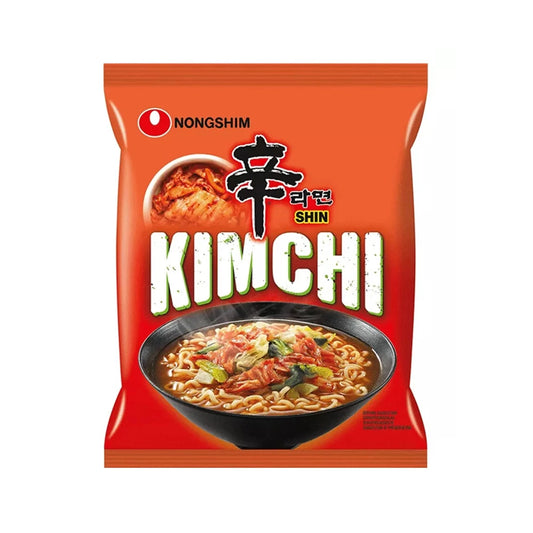 Kimchi Ízesítésű Instant Tészta, 120gr (Nongshim)