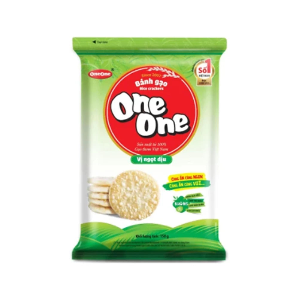 OneOne salty and sweet rice crackers 150g