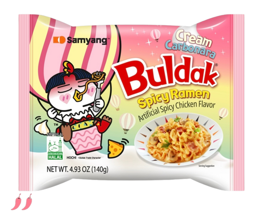 Buldak Cream Carbonara tészta