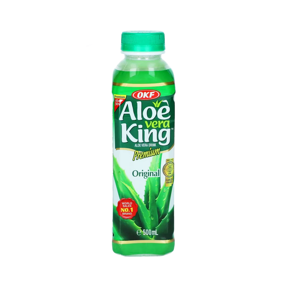 OKF Aloe Vera King Oringinal aloe vera darabokkal 0,5l