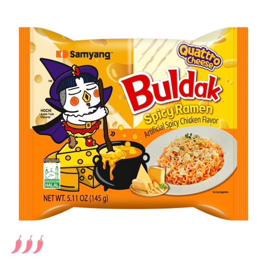 Buldak Quattro négysajtos tészta