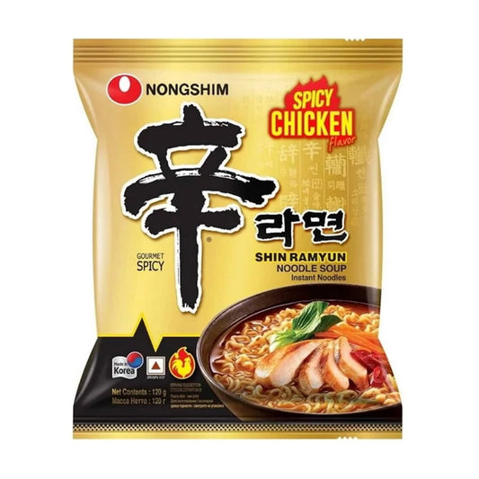 Nongshim Shin Ramyun Spicy Chicken instant tészta 120g