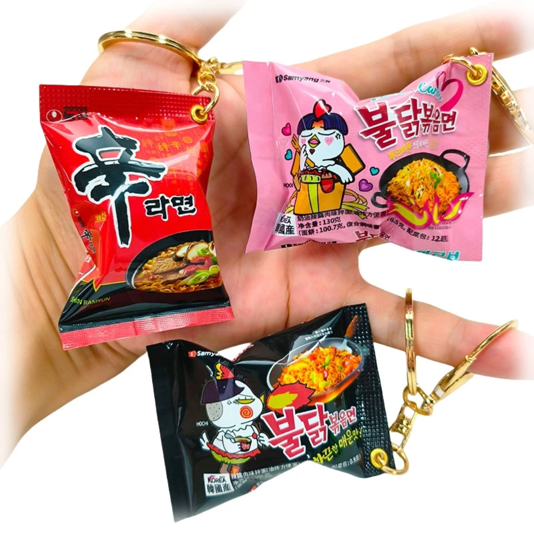 Nongshim Shin Ramyun kulcstartó
