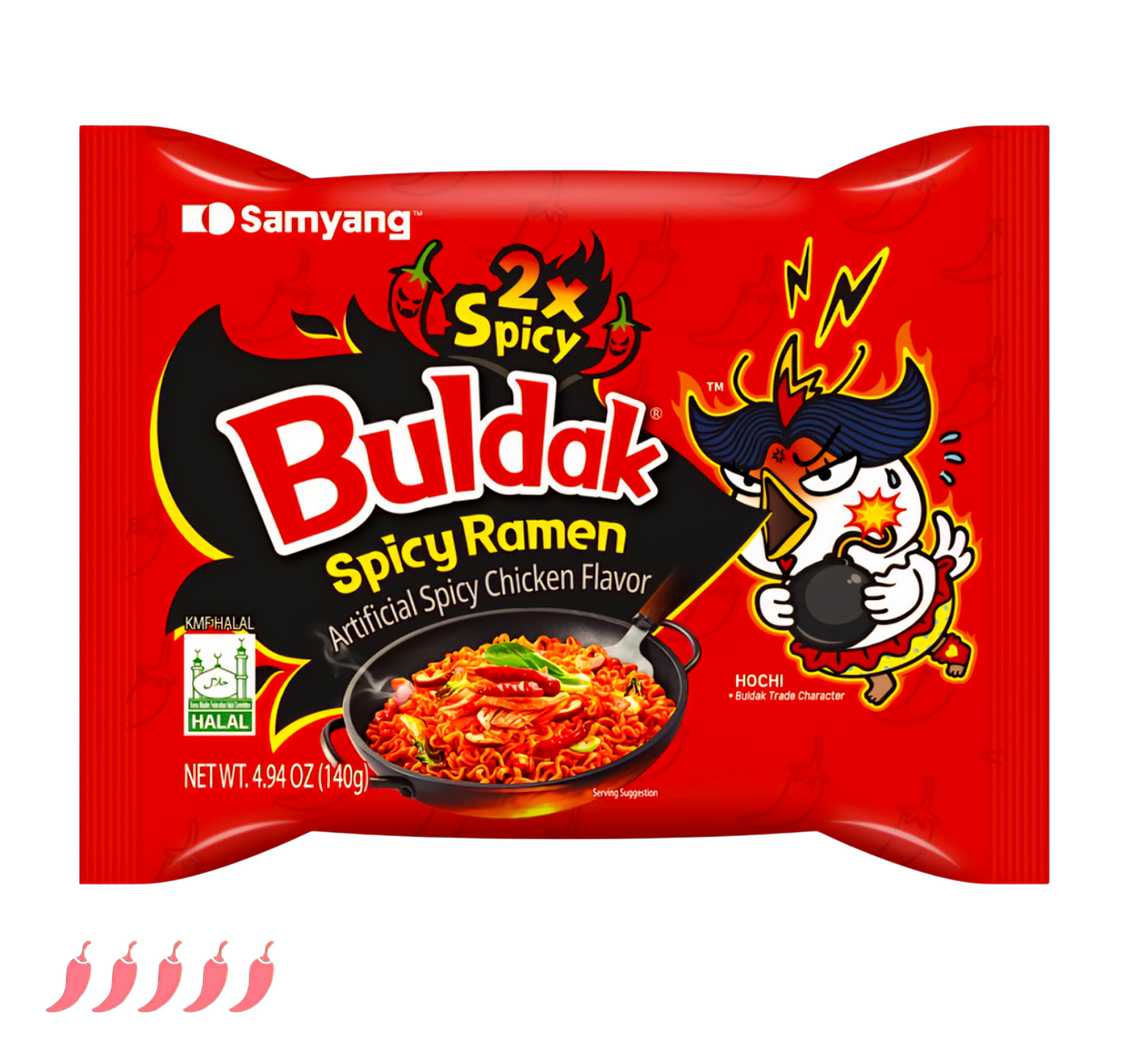 SAMYANG BULDAK 2X CSÍPŐS CSIRKE ÍZESÍTÉSŰ TÉSZTA, 140g