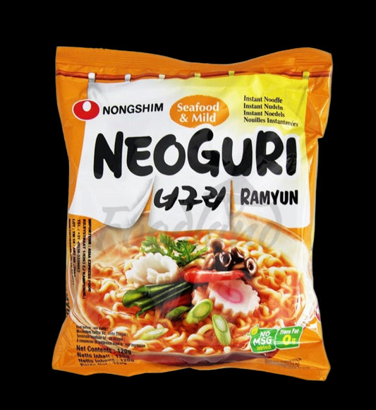 Neoguri Ramyun Hot Instant Tésztaleves, 120 g (Nongshim)