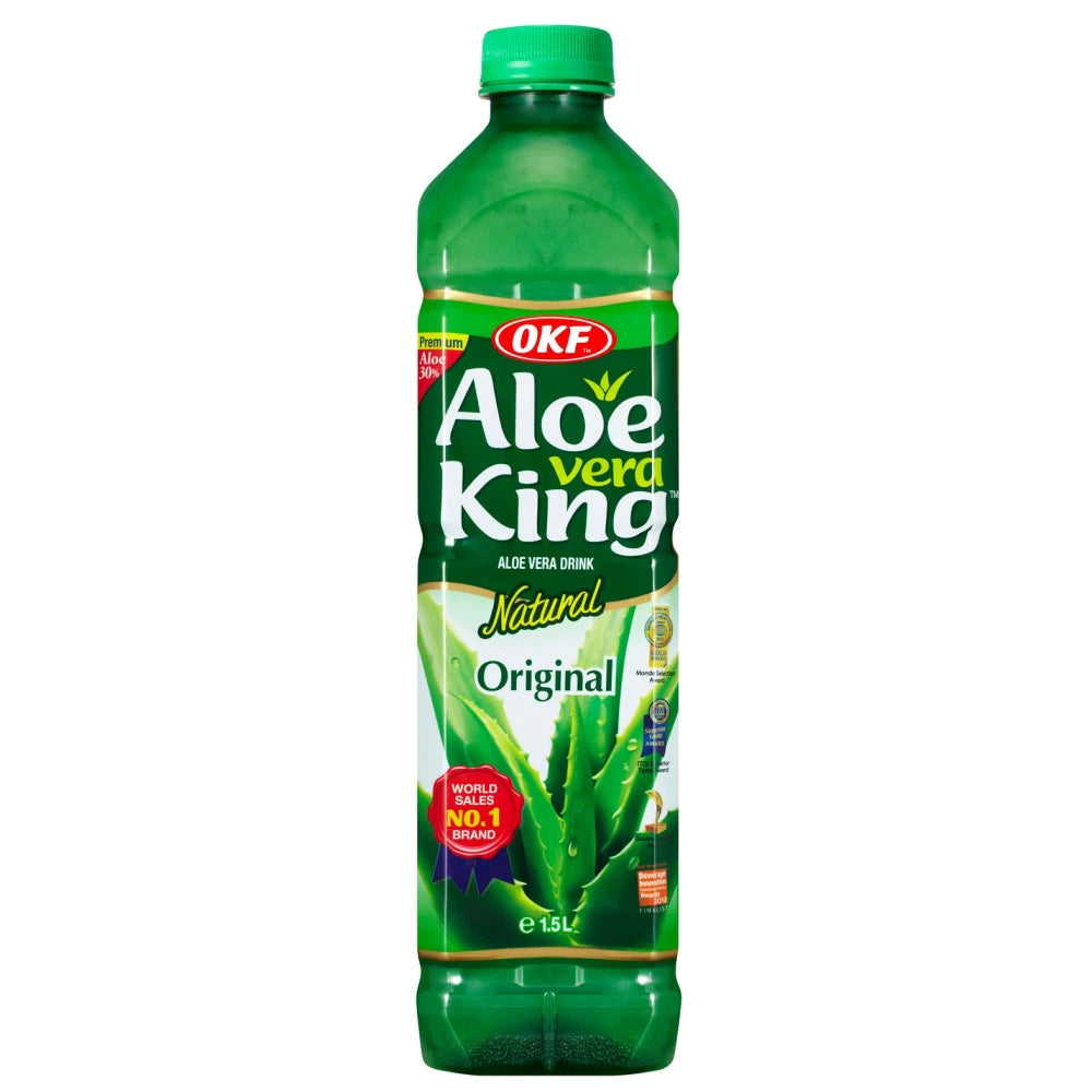 OKF Aloe Vera King Oringinal aloe vera darabokkal 1,5l