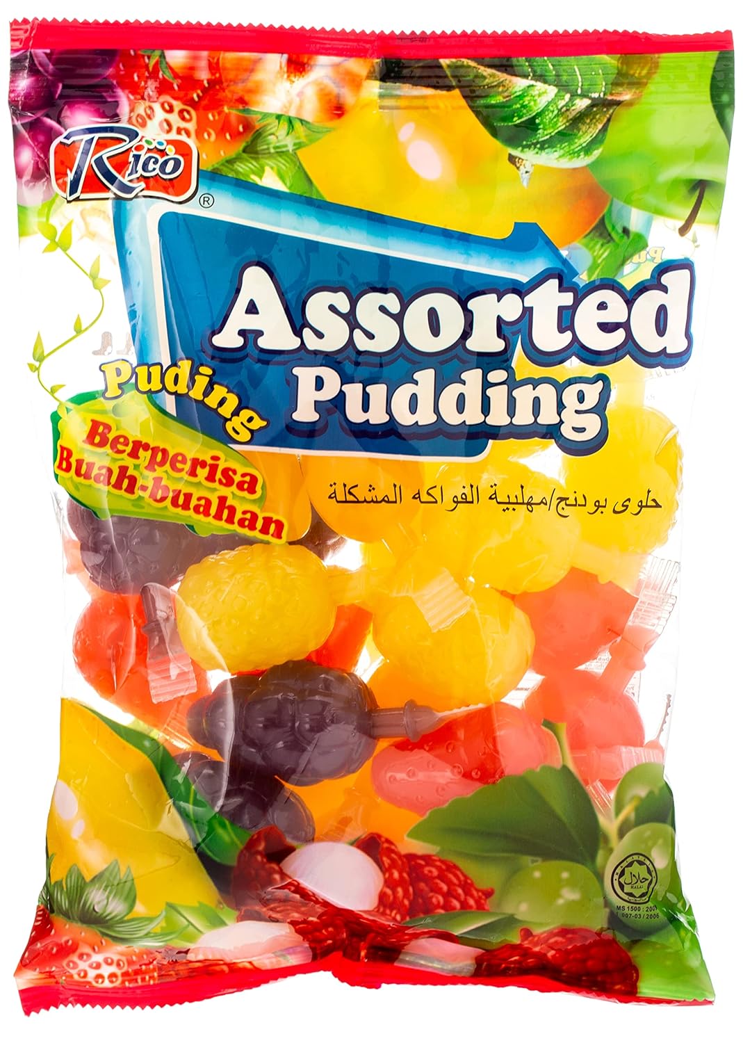 Rico puding vegyes gyümölcsízzel, 960g