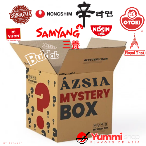 Ázsia meglepetés csomag - MYSTERY BOX - közepes
