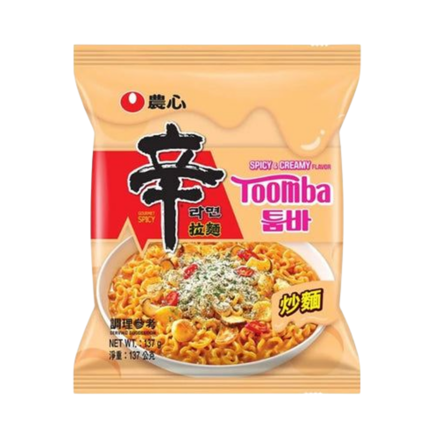 Nongshim Shin Ramyun Toomba Noodles 137g