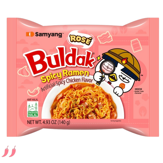 Buldak Rosé Csirkés tészta