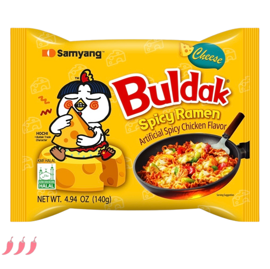 Buldak Sajtos Csirkés tészta