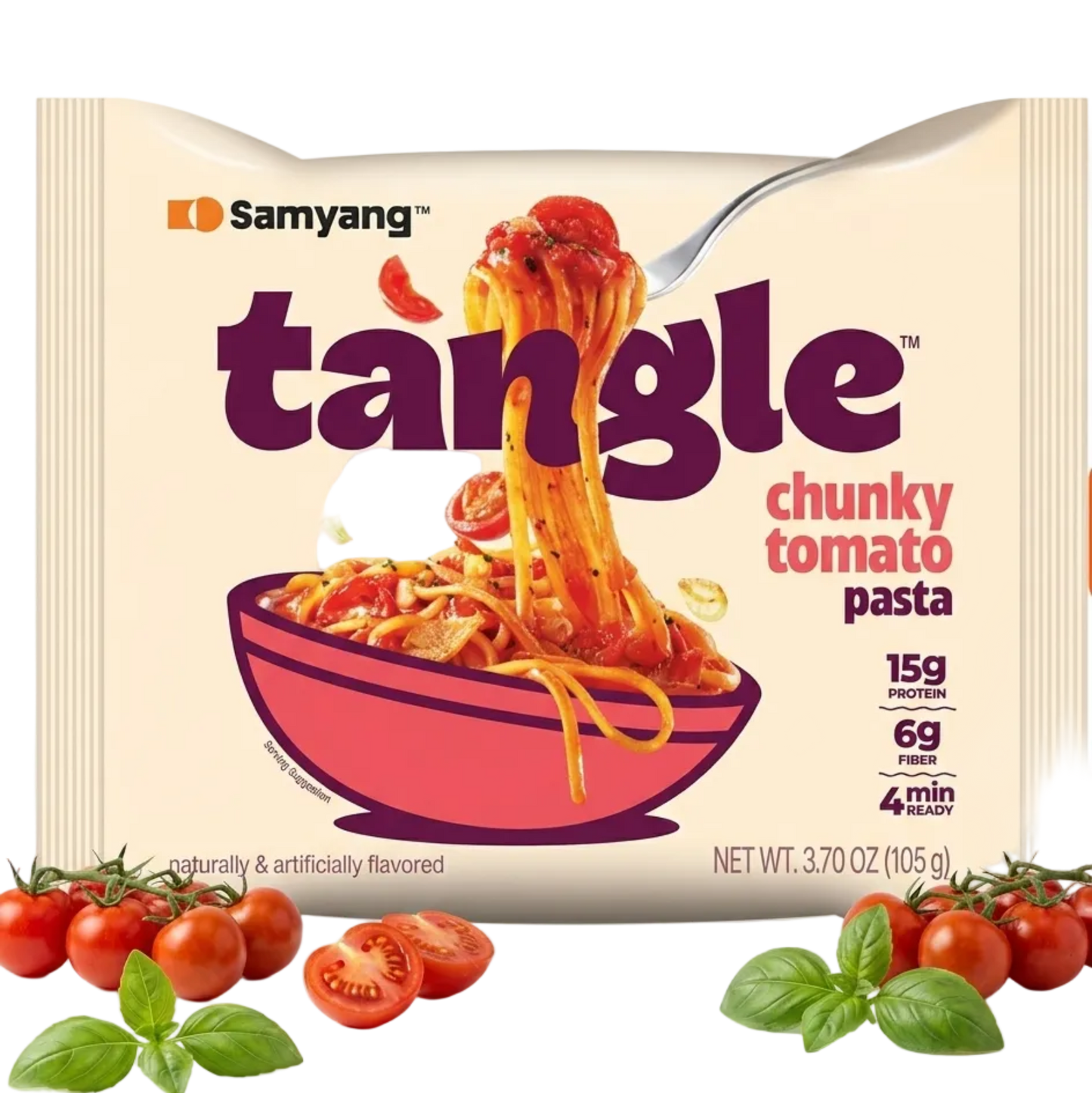 Samyang Tangle Chunky Tomato Pasta – Prémium Instant Paradicsomos Tészta
