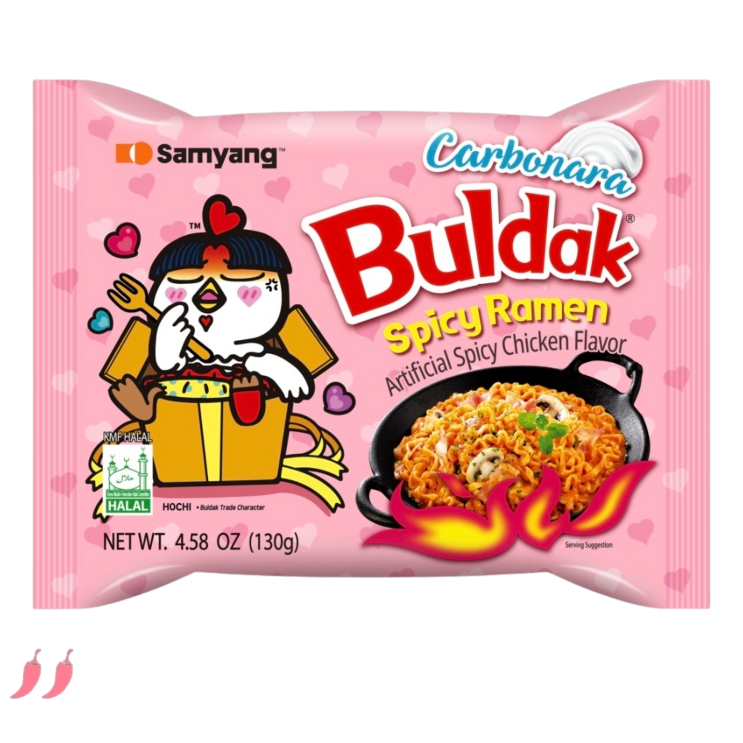 Paste Buldak cu aromă de pui Carbonara, 130gr