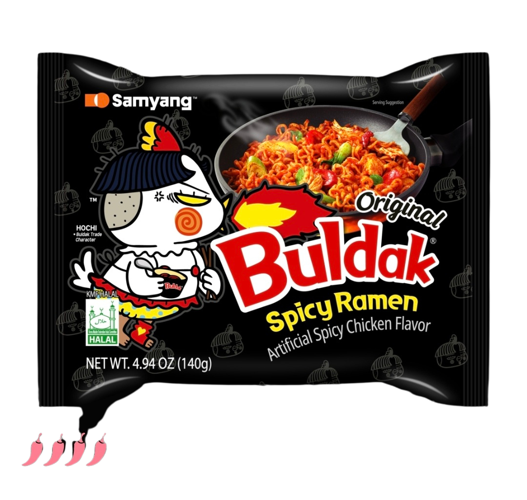 Buldak Csípős Csirke Ízesítésű Tészta, 140g (SamYang)