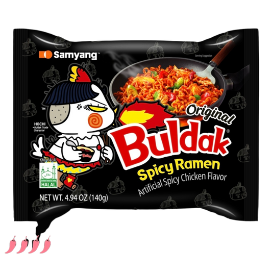 Buldak Csípős Csirkés tészta