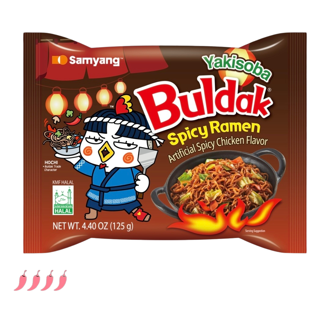 Samyang Buldak csirkés tészta Yakisoba ízesítéssel 130g